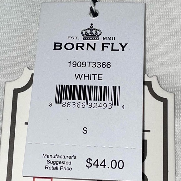 Born Fly - Fly Invasion Embroidered Tee - Picture 4 of 4